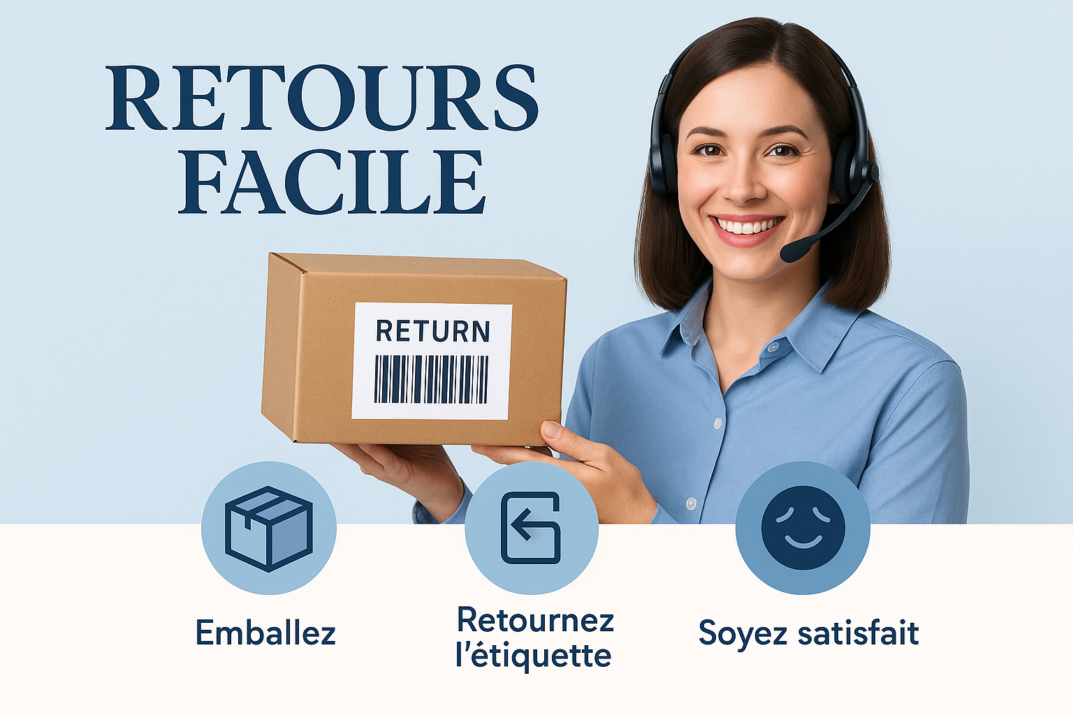 retours facile